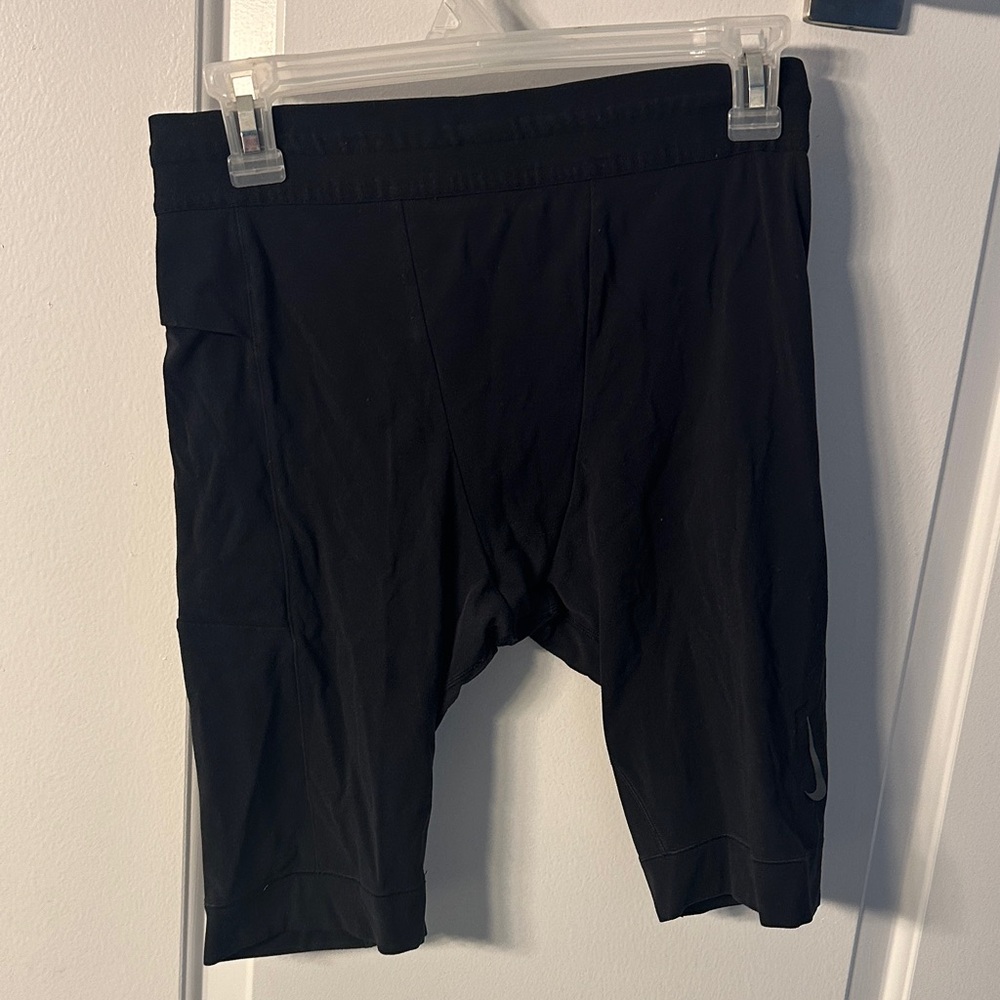 Nike Black Men's Yoga Half Tights